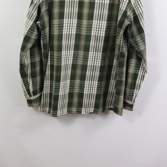 Vintage Berne Apparel Pearl Snap Flannel Shirt XL - Picture 8 of 8